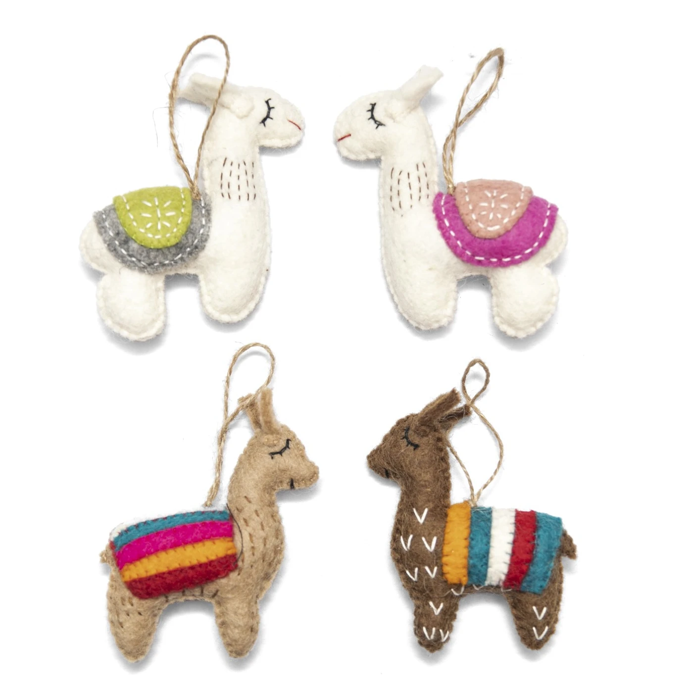 Needle Felted Stuffed Toy Animal Soft Woolen Educational Doll Best for Festival Gift & Decoration