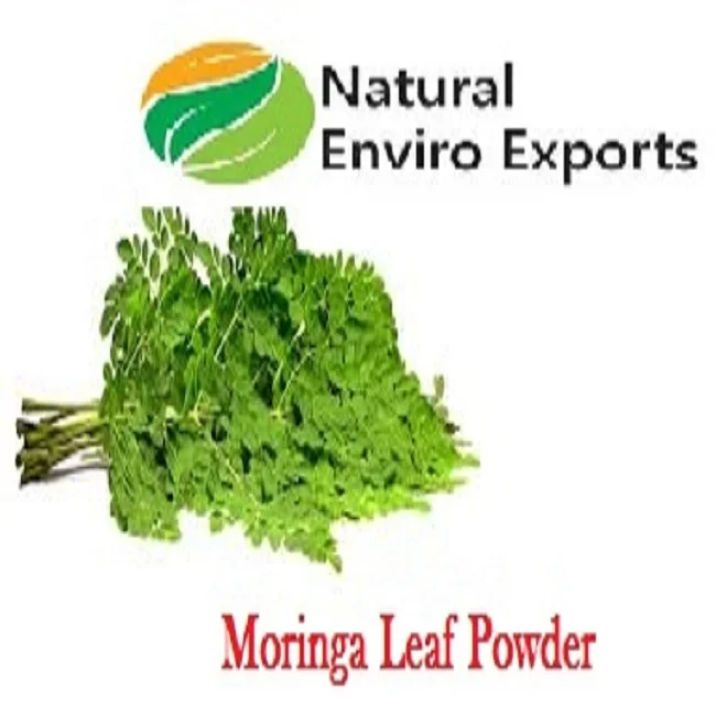 Polvo y tabletas de hoja de moringa organica de alto grado de la marca Enviro