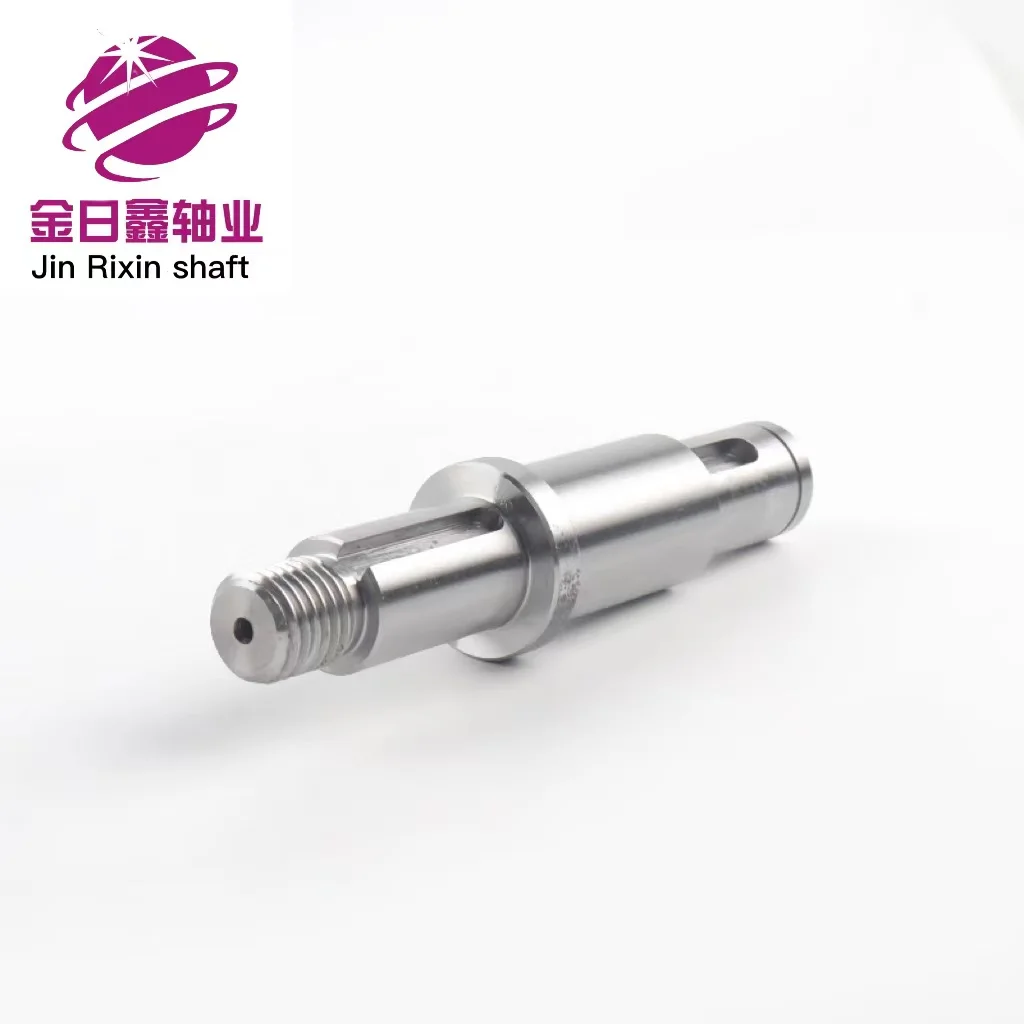 High precision CNC custom shaft 45# complex gear shafts car motor shaft