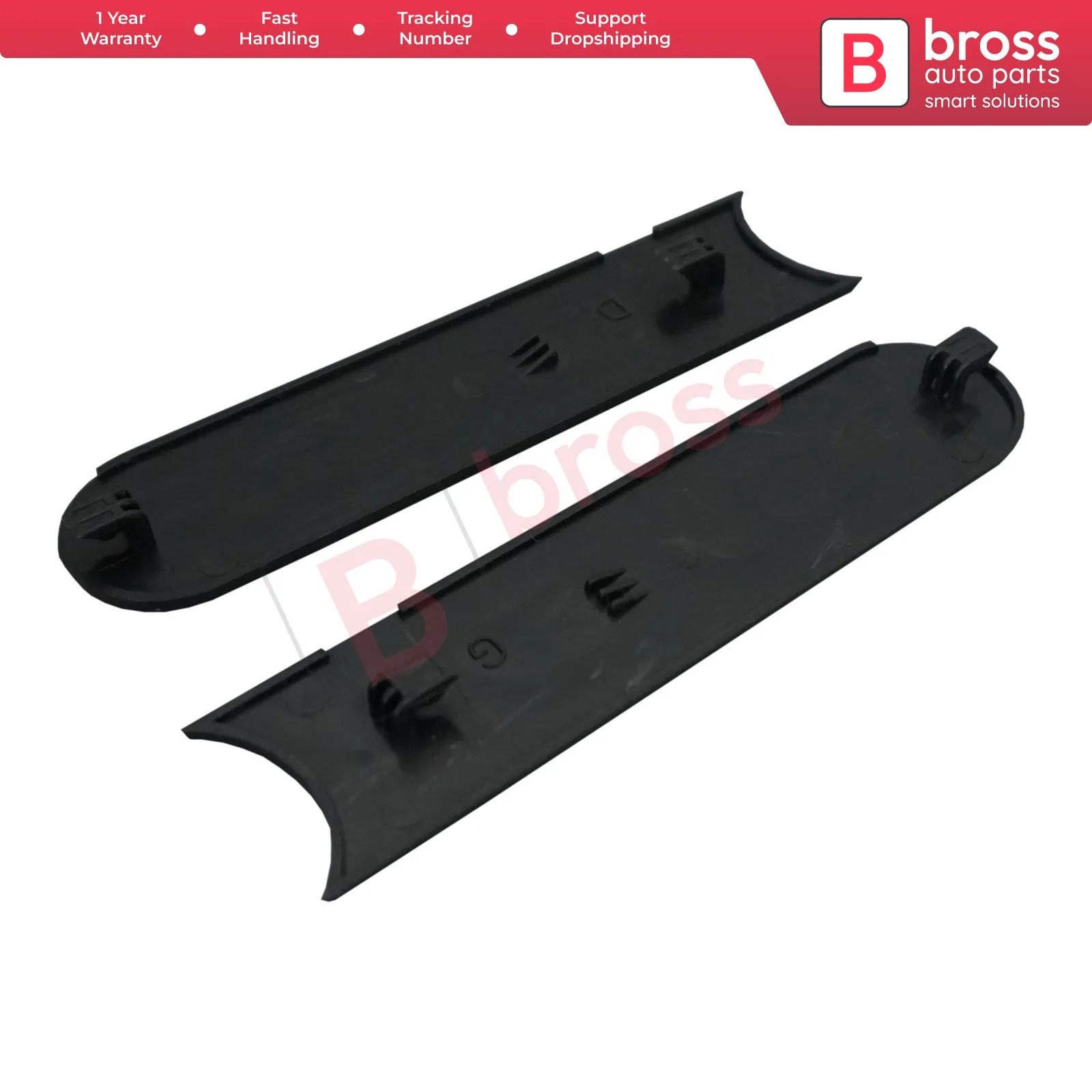 BSP567  2 Pieces Black dci 100 Badge Monogram Emblem Bross Auto Parts Made In Turkey