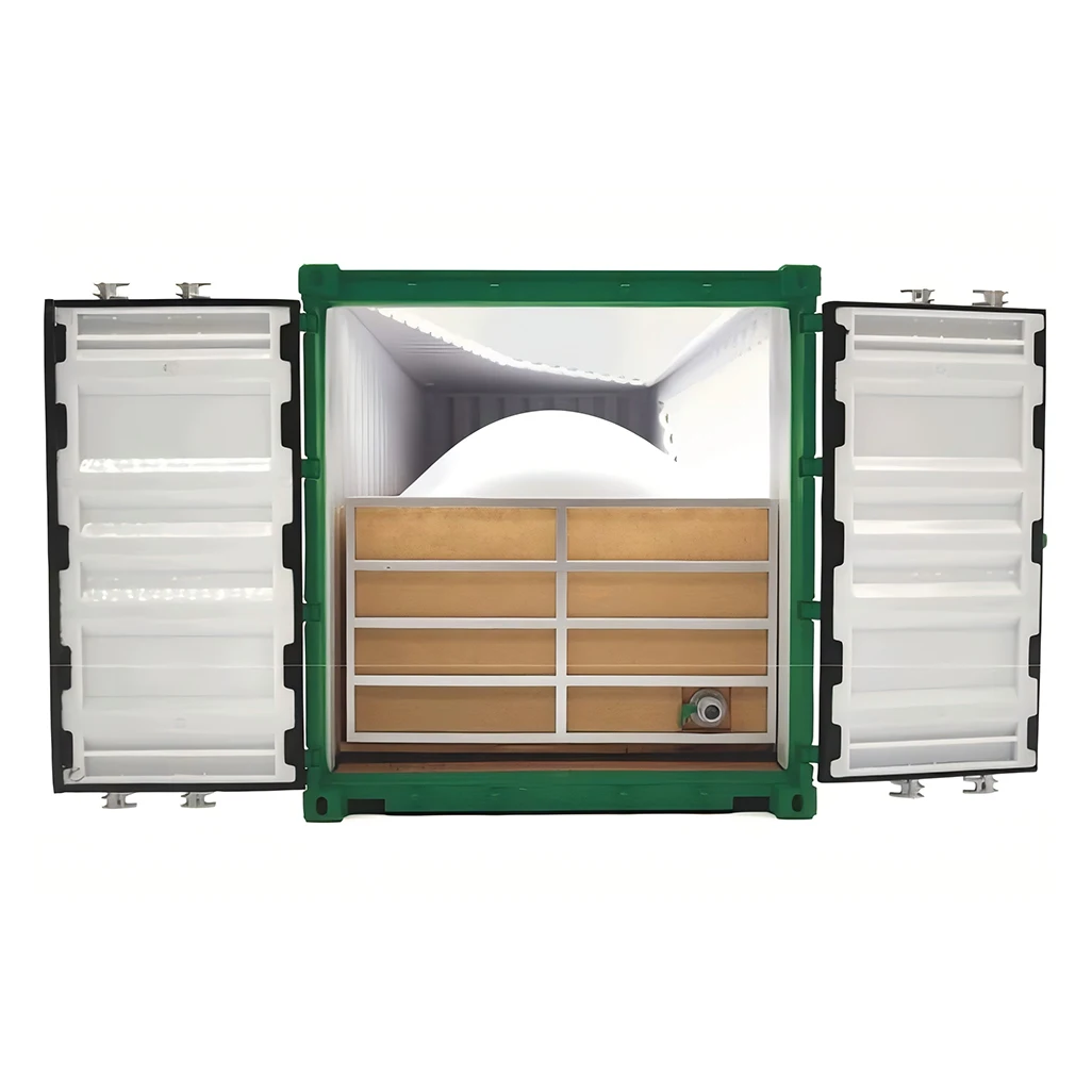 4 Layers PE 1 Layer PP Liquid Bulk Bag 20 Feet Anti-Leaking Waterproof Dust Proof Juice Flexitank