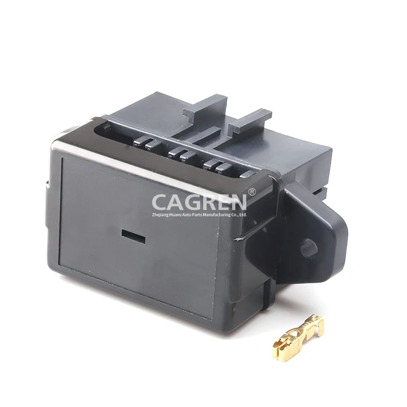 1 Set 9 Pin Double Row Road Medium Auto Relay Fuse Box With Terminals BX2091-1 Car Insurance Holder For Cars Electric Cars