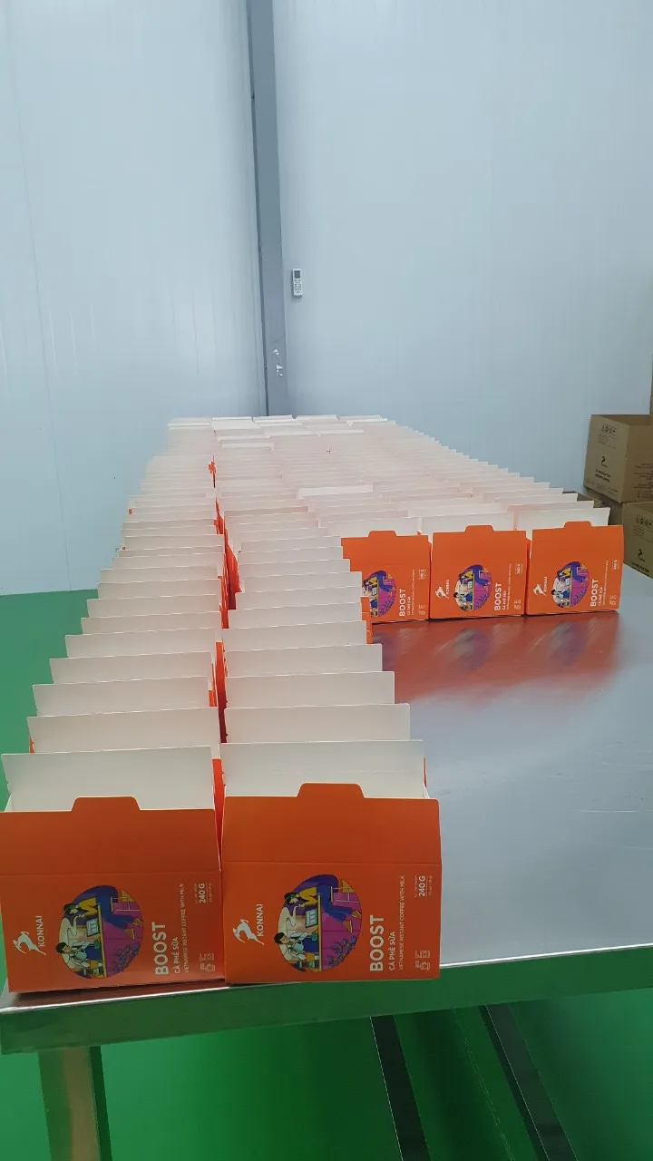 DETECH KONNAI Вьетнам 3 в 1 смесь растворимого кофе 15 палочек x 16 г