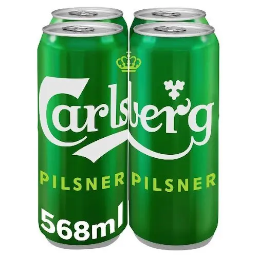 Оптовая продажа упаковка светлого пива Carlsberg