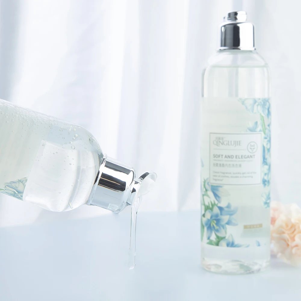 Private Label Fresh Flower Perfume Washing Liquid Laundry Detergents For Underwear Detergente