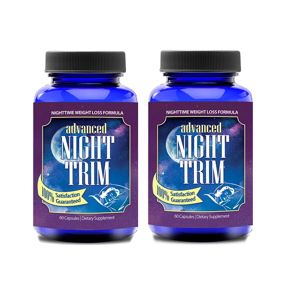 60 Capsules Dietary Supplement Advanced Night Trim Weight Loss Formula