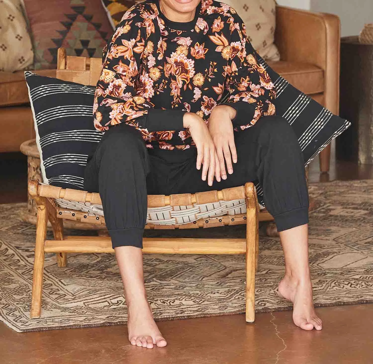 Sublimation sweatshirts Custom Design Women Dropped Shoulder Puff Sleeve Sublimated Sweatshirt