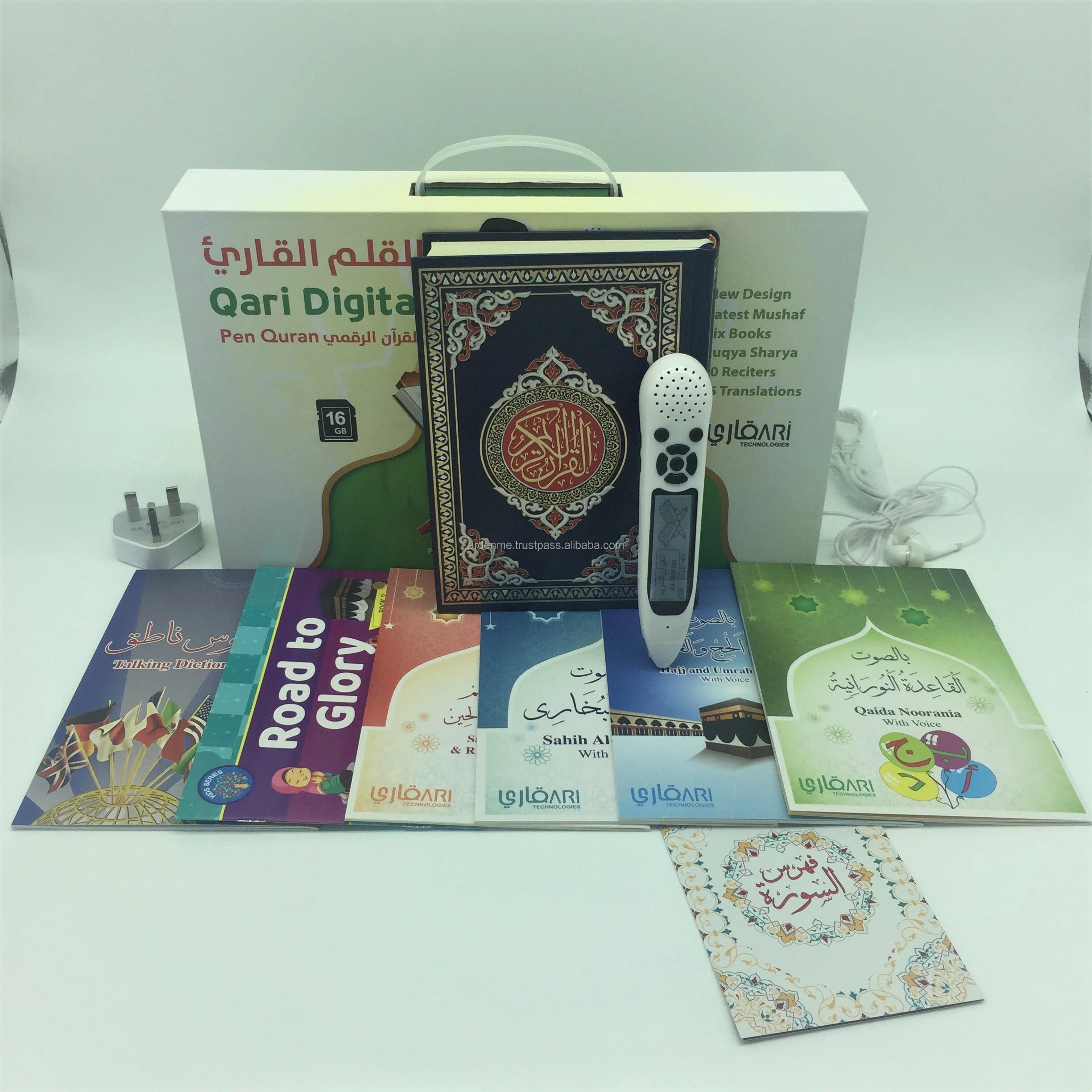 AlQuran read pen 2.2inch LCD 35 Quran voices 28 Quran translations Bahasha Indonesia Turkish Uzbek Malaysian Bangla Urdu
