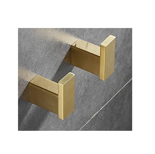 Brass hook hanger Rustic Coat Wall Hanger For Clothes handmade shiny polished brass hook hanger custom