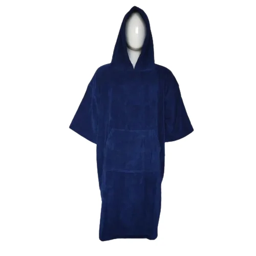 100% Cotton Velour Terry Soft Beach Surf Poncho Towel Hoodie