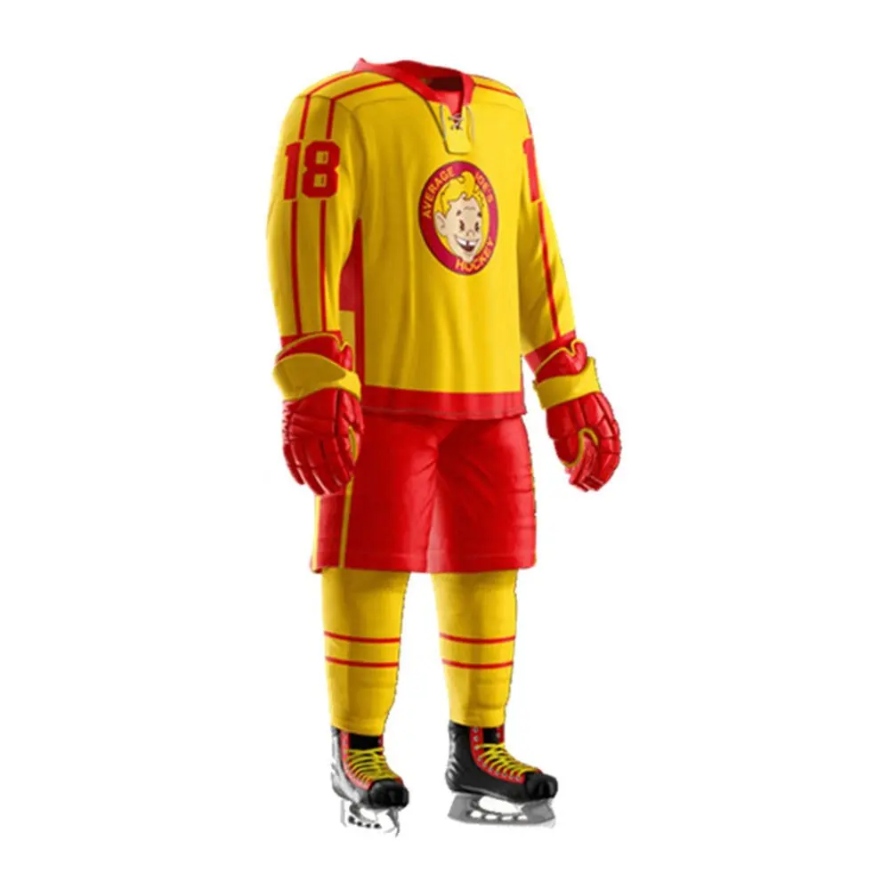 Wholesale Custom Ice Hockey Jersey Wholesale Best Quality New Style Ice Hockey Uniform Fully Customized Ice Hockey Uniform Set