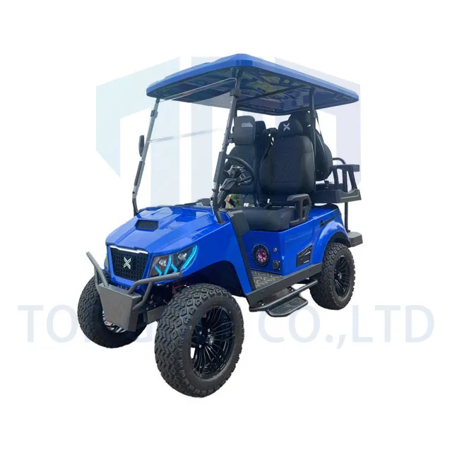 Professional Smart Chinese New Energy Luxury 2 4 6 Seater Off Road Club Hunting Golf Cart Buggy for sale