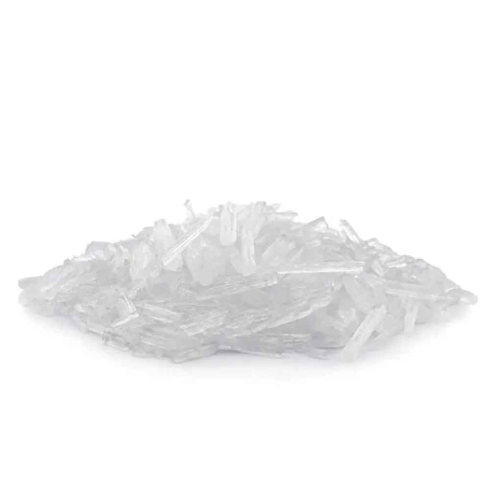 Menthol IP Pure and Natural for Food Cosmetic and Pharma Grade Impeccable Quality at the Best Wholesale Prices