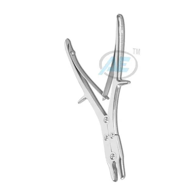 CE Certified Indian Manufacturer High Quality Bone Nibbler Double Action Straight Orthopedic Instrument Stainless Steel