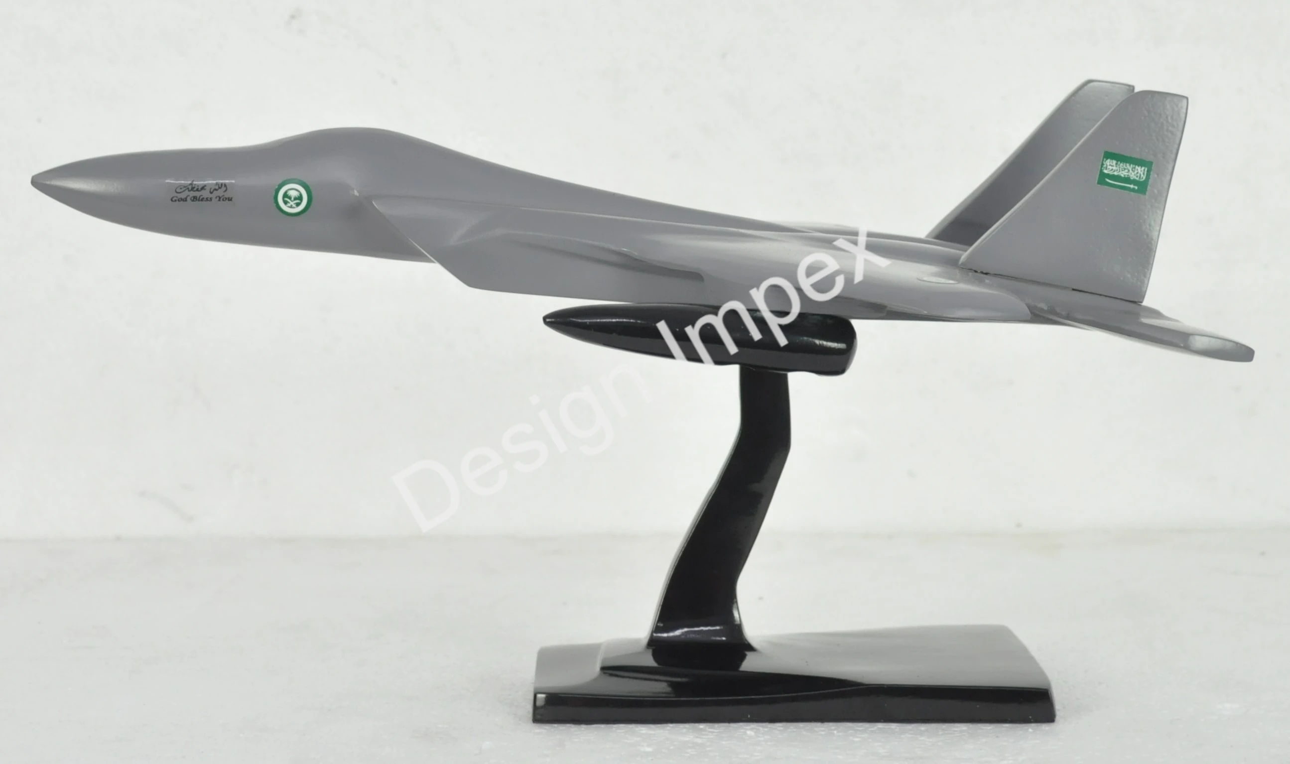 F 15 Airplane Models Eagle Royal Saudi Airforce Fighter Jet & Aircraft Model Powder Coated 13' Inch Grey Aluminium Best Prices