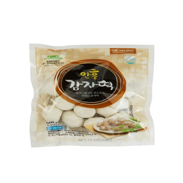 Made in Korea Anheung Potato Cake 600g Steamed rice cakes Korean traditional bread healthy snacks for all ages organic food