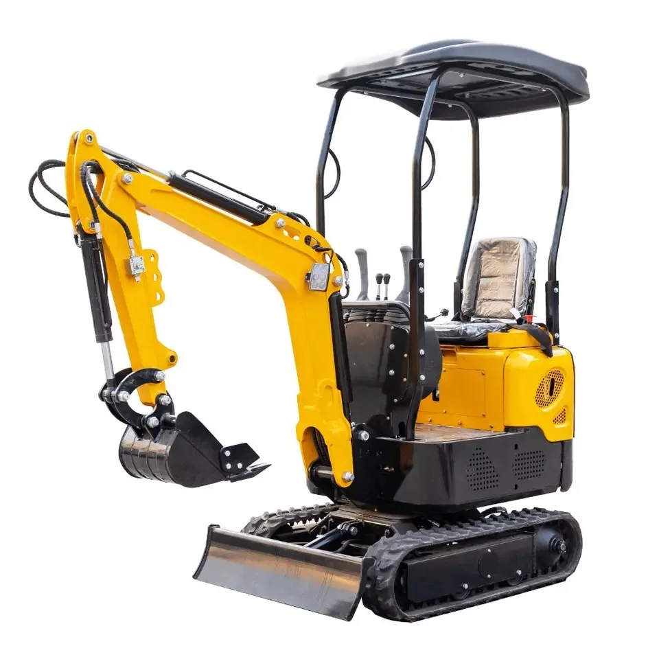 Hydraulic Excavator Mini Excavators Small Crawler Digger CE EPA China 1ton 2 Ton 3ton Max UNIQUE Farmer Motor Cylinder Training
