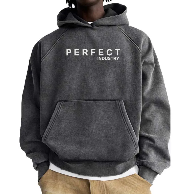 2024 washed effect hoodie short sleeve Oversized Drop Shoulder acid wash sweatshirt Unisex hoodies custom logo men women hoodies