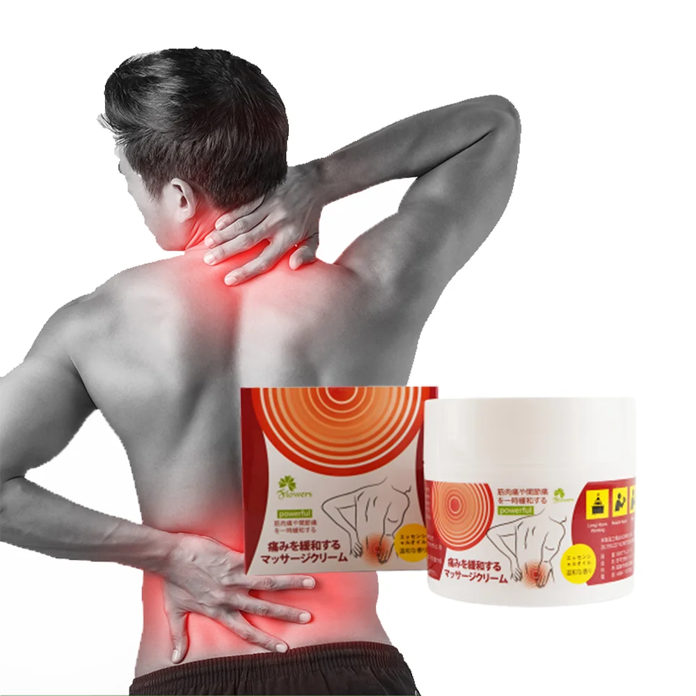 Chinese Herbal Health Care Body Facial Ginger Collagen Hip Massage Cream