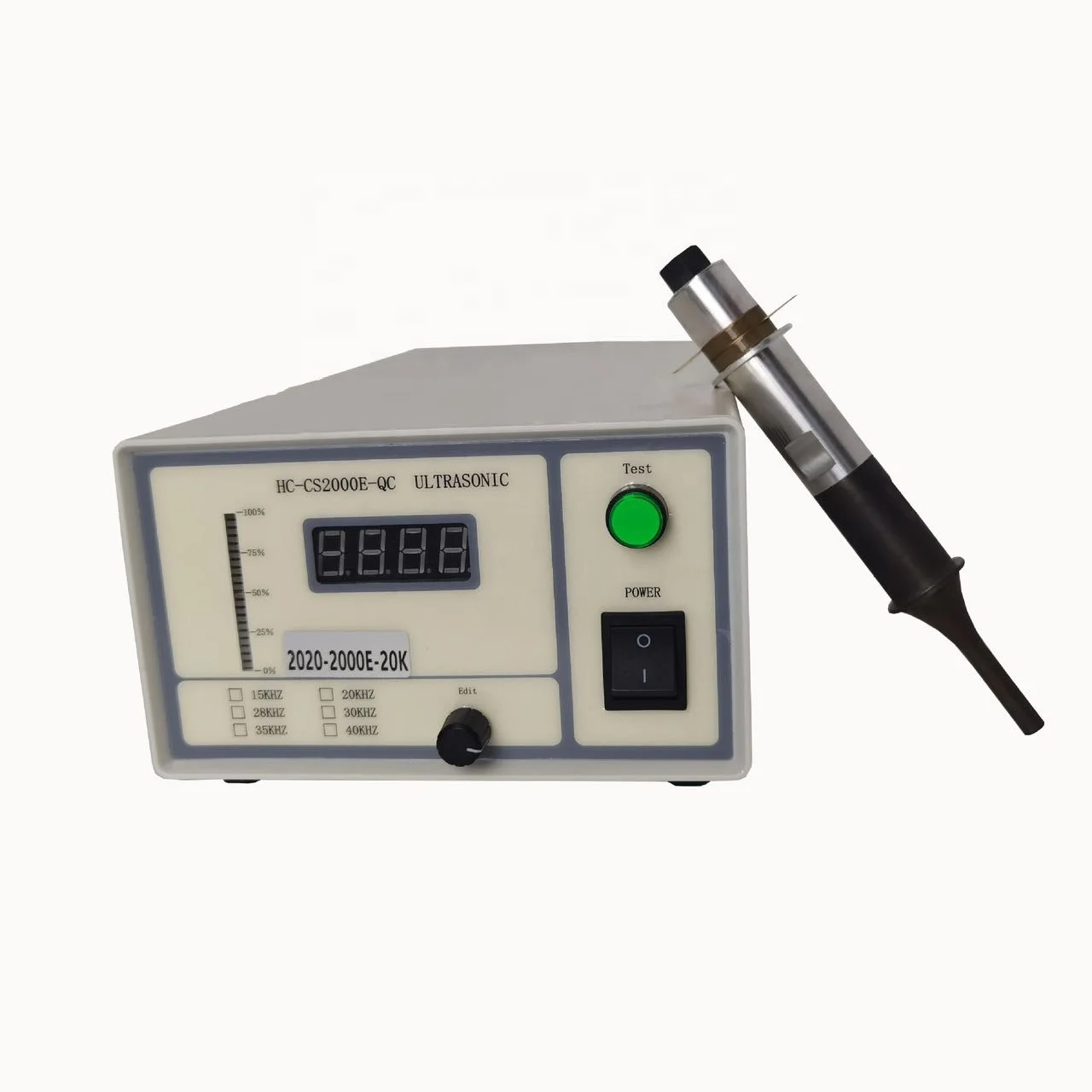 35khz Ultrasonic Generator Transducer Earloop Welding Rod For Welding Ear Strap