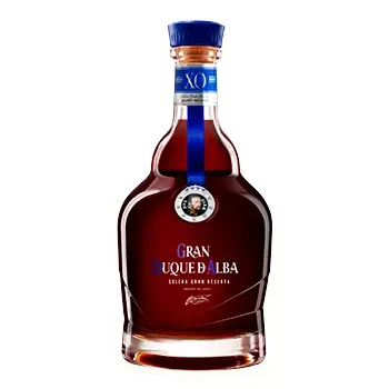 Top Quality 40% Jerez American Oak Casks Distilled Wine Spirits Gift Packing Bottle Gran Duque De Alba XO Brandy
