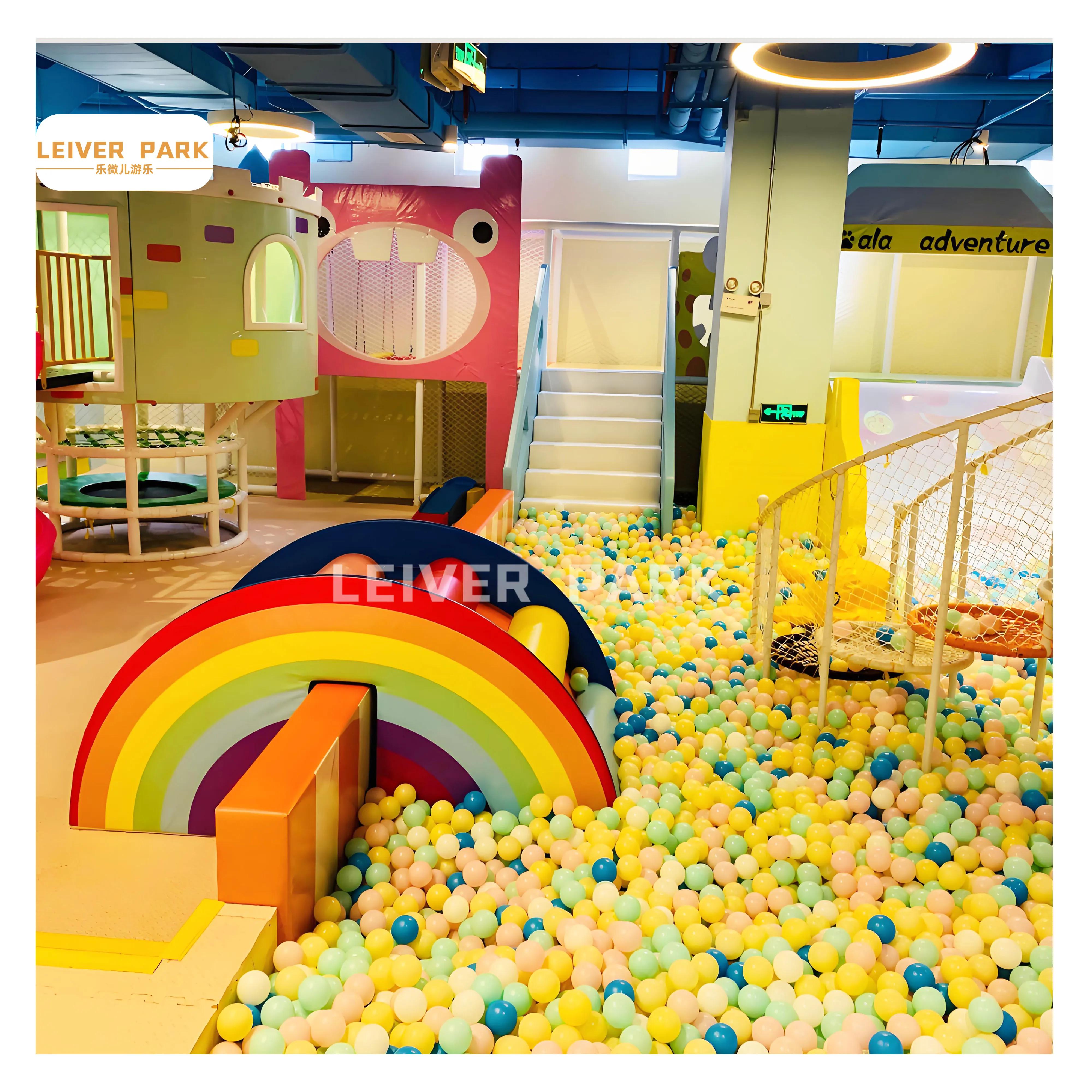 Colorful Thick 5-8cm Kids Bouncy Ocean Ball Bulk Anti-Crush Plastic Ball Pit Balls For Soft Play Equipment Playground Indoor
