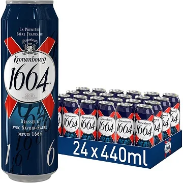 Wholesale Kronenbourg 1664 Blanc Beer In Cans