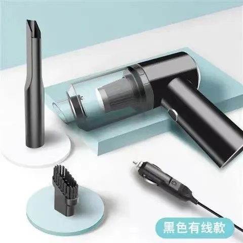 Tik Tok car vacuum cleaner wireless charging car dry and wet dual-use mini handheld gun-type car vacuum cleaner