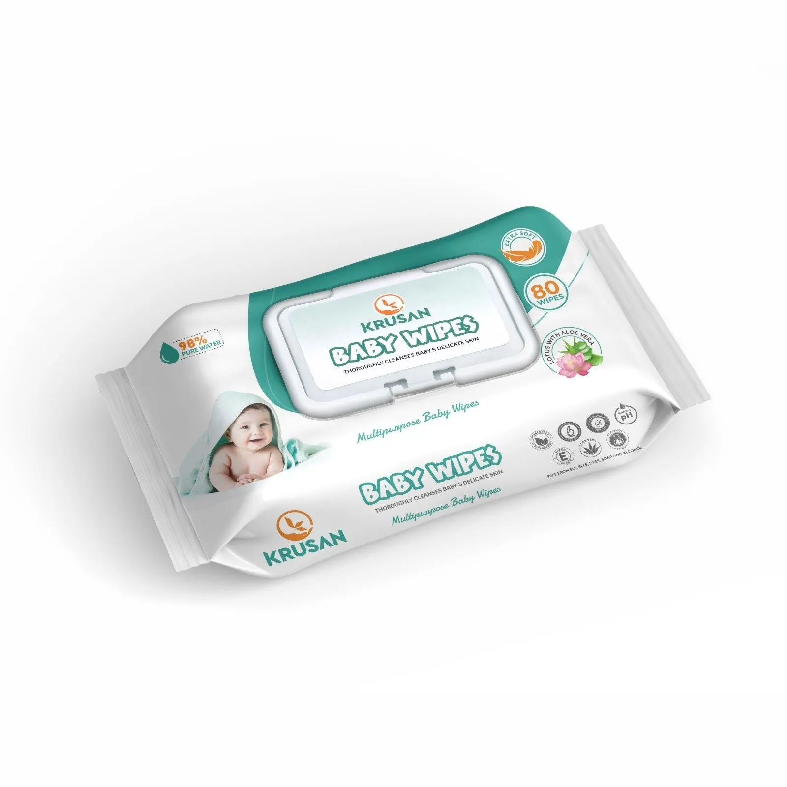 Baby Wet Wipes Clean Hand Non-Woven Babies Water Wipes cheap wholesale price