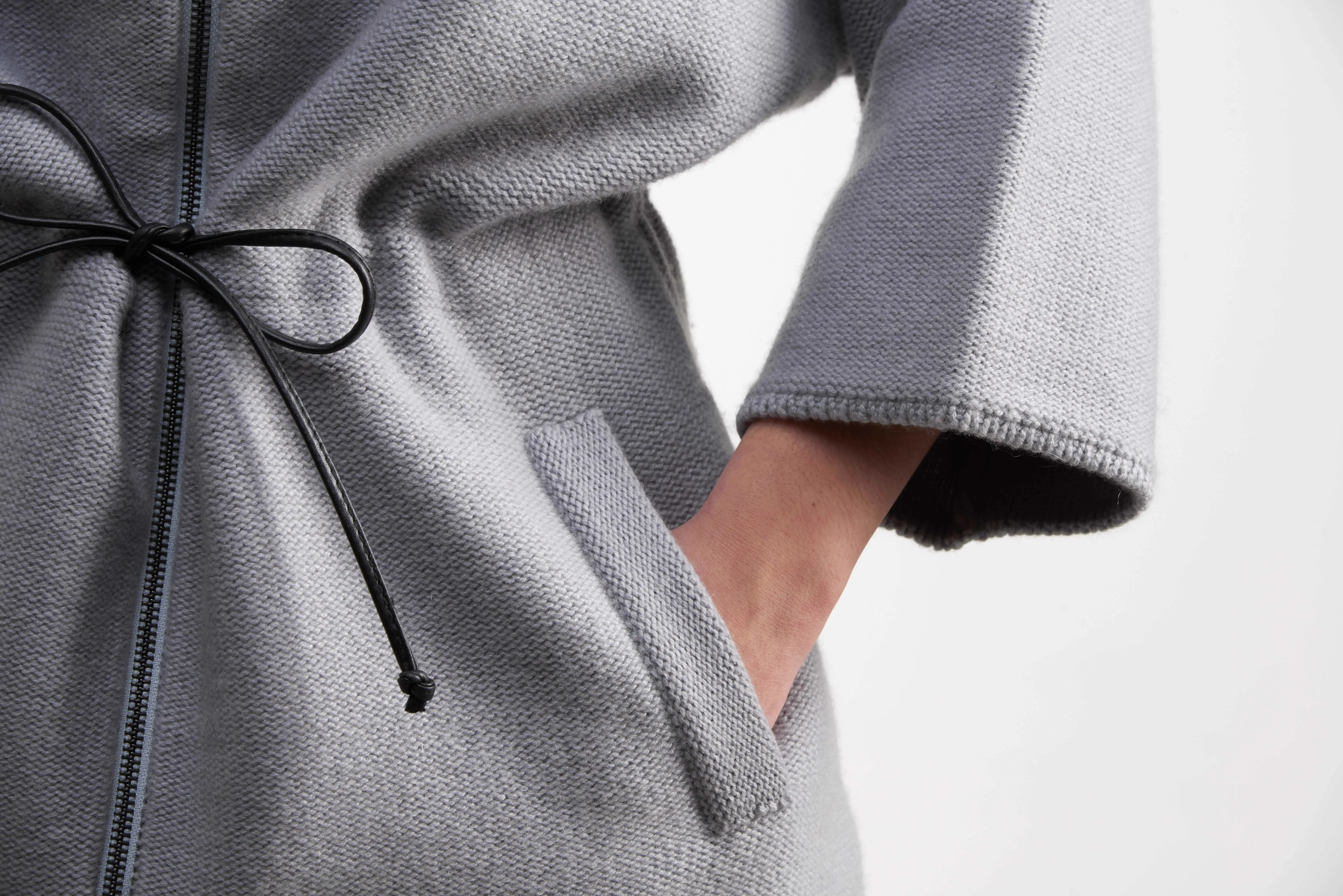 Premium Quality Parka 5 yarns 100% cashmere sporty luxurious style designed and krafted entirely Made in Italy Red M