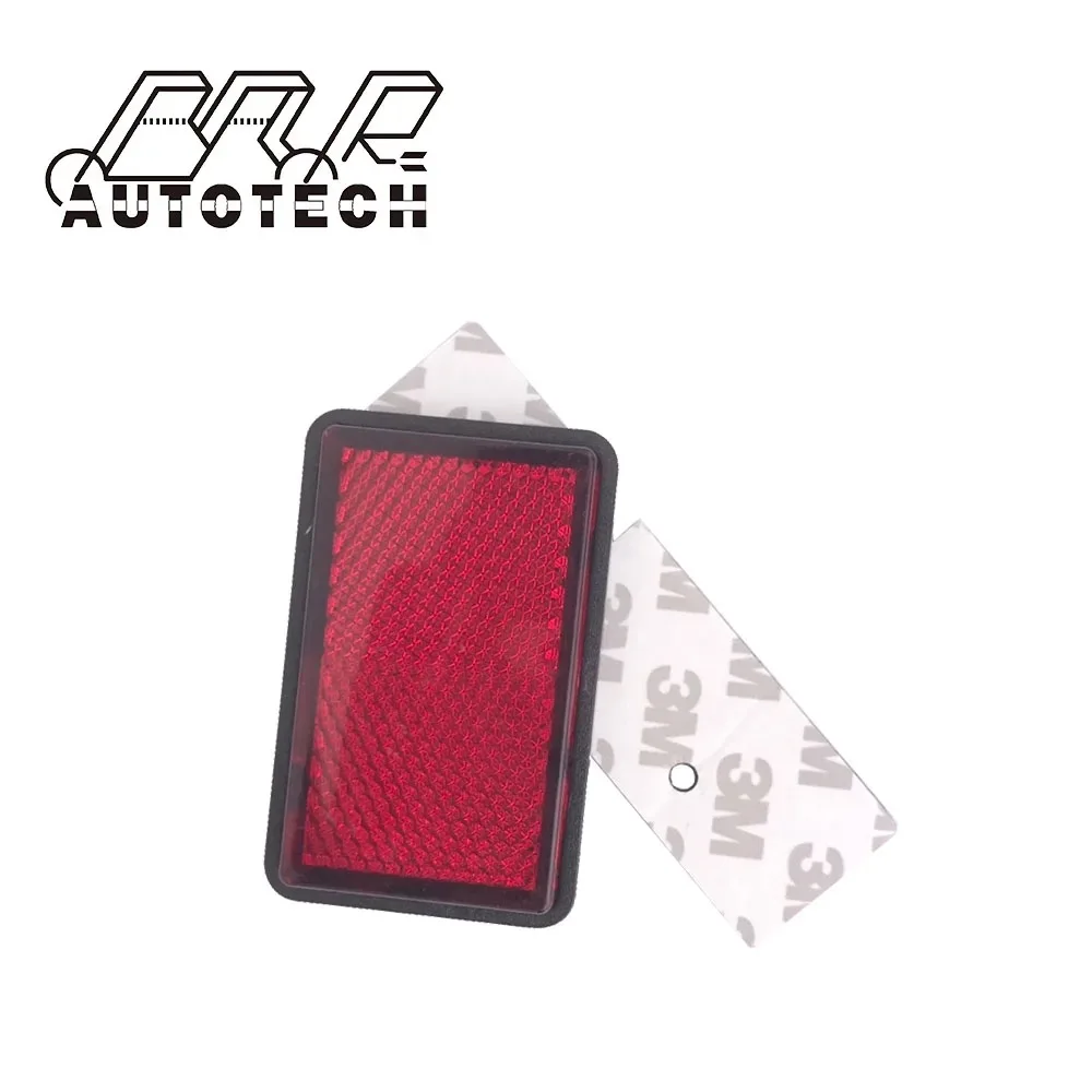 Motorcycle Rear Round Attached Sticker Reflector with E-Mark