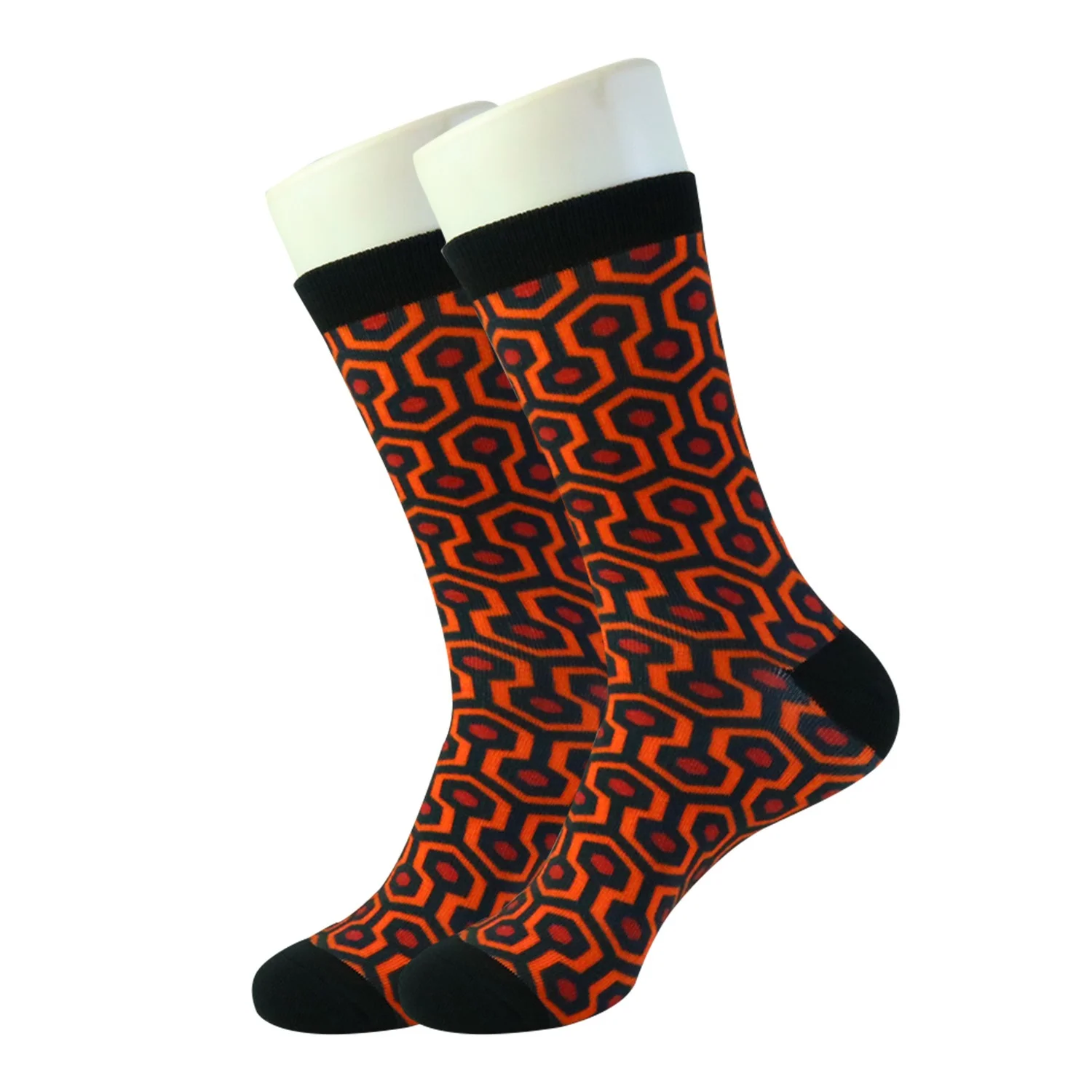 custom design outdoor waterproof Sublimation Socks Digital custom print cotton soft winter socks