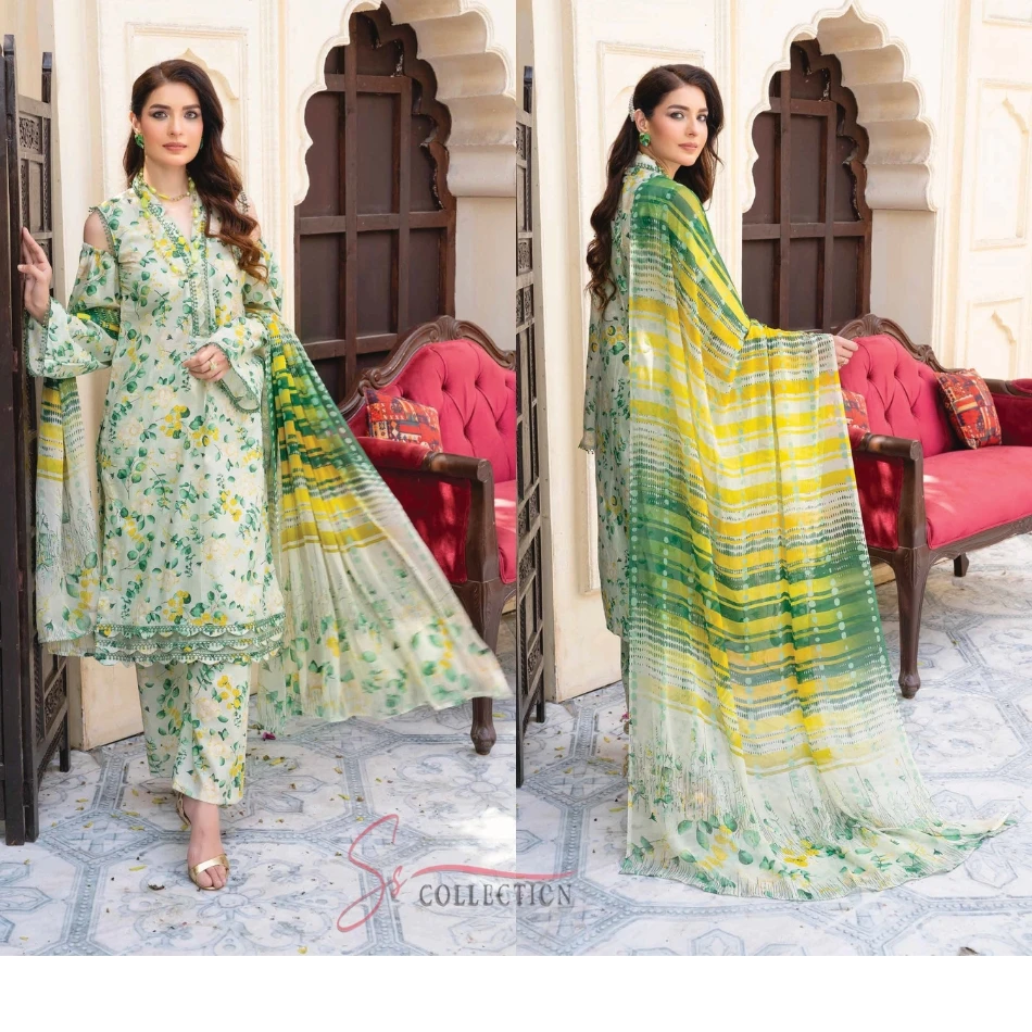 Latest Ssumaira Collection Luxury 3 Pc Dress Women Salwar Kameez Dupatta Pakistani & Indian Suits Gulaal by Aaliya Vol4