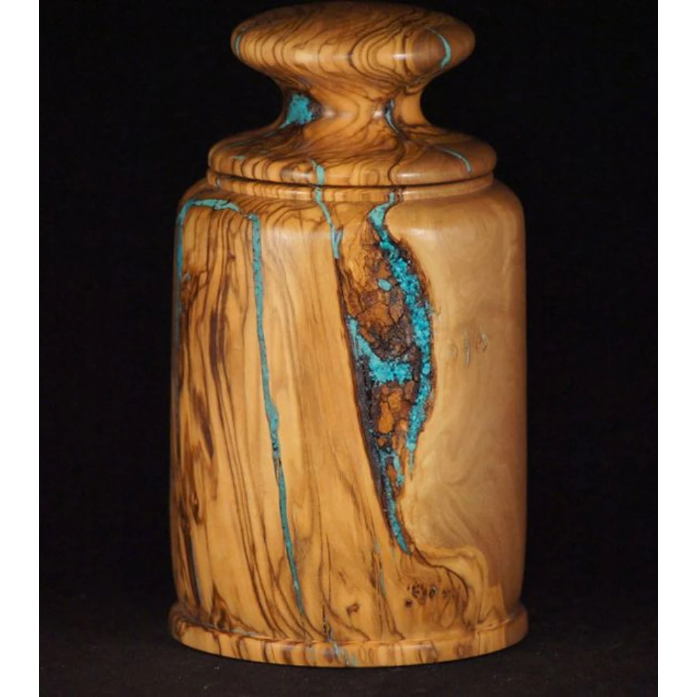 Beautiful Light Blue Color Cremation Urn Adult Funeral Supplies With Premium Quality From Indian Manufacturer