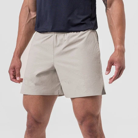 Casual Fitness Running Quick Dry Stretch Pants Single Layer Elastic Waist Shorts For Men