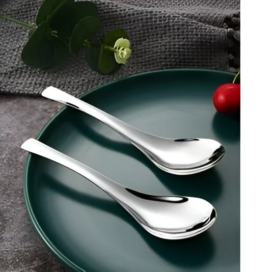 Stainless Steel Polished Serving Spoons Hot Selling Made In India Wholesale For Table Decor Kitchenware Low Prices 2024