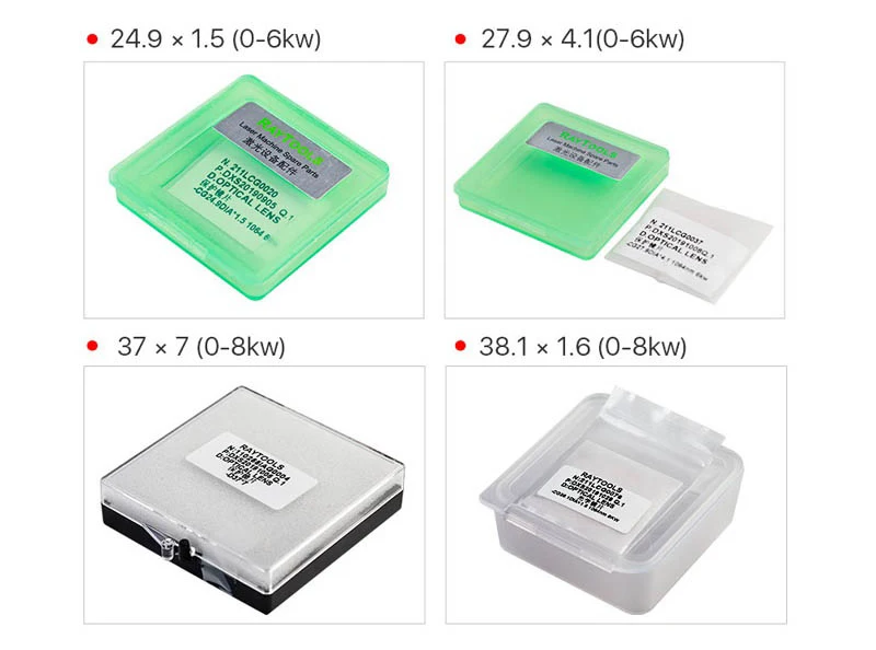 Original  Laser Protective Windows/Lens cover glass  D27.9*4.1mm D24.9*1.5mm D38.1*1.6mm D37*7mm