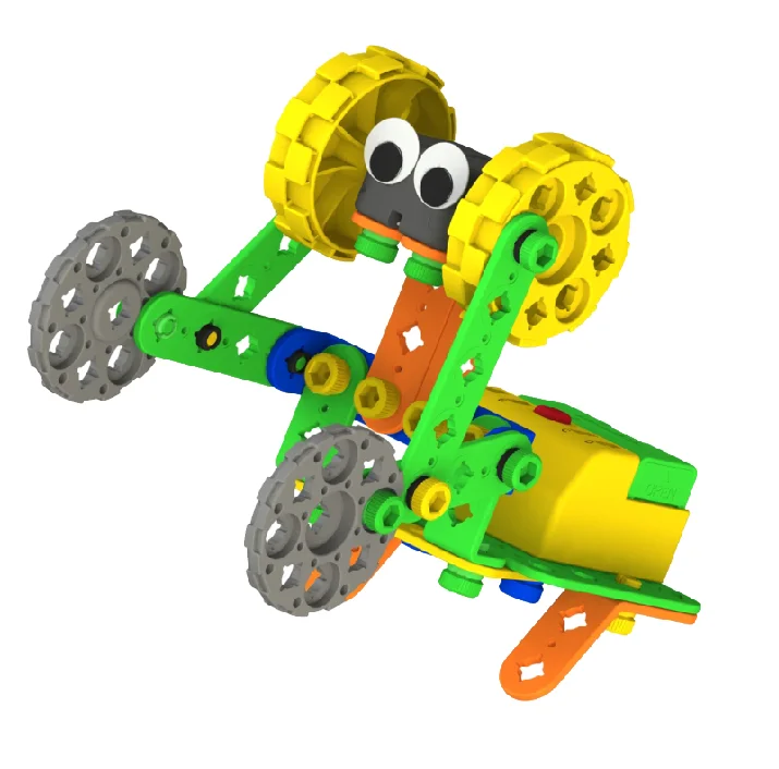 [Roborobo] Korea Toy Robots Simple Building Toy with Motor with Battery Case Car Hermit crab Dinosaur Toy Product