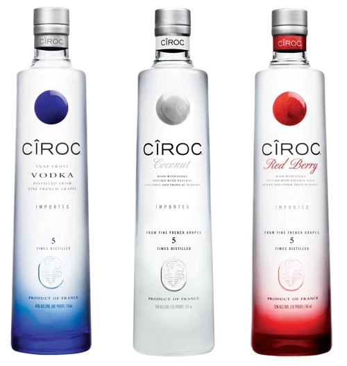 Wholesale Ciroc.. Vodka Luxury French Vodka 750ML