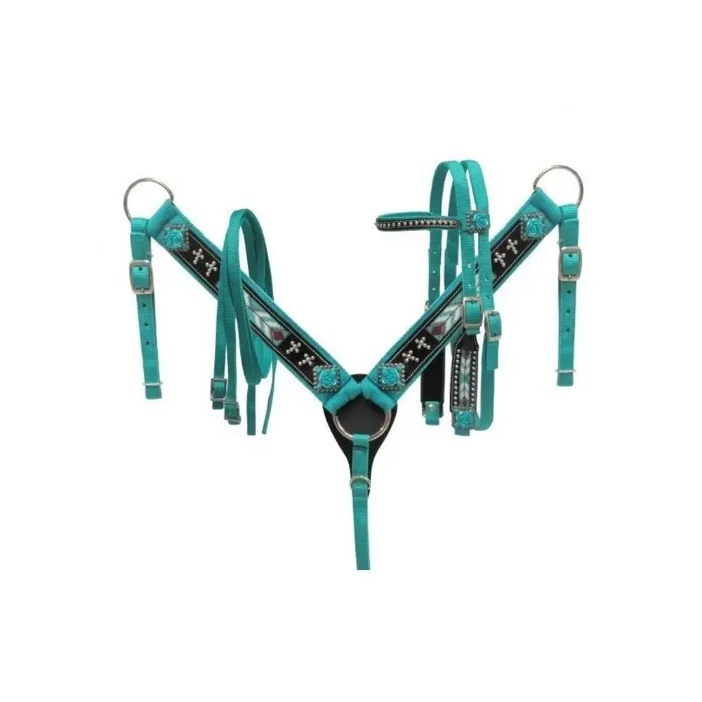 Новое поступление конский Вестерн и нагрудник Западный набор высококачественный нейлоновый