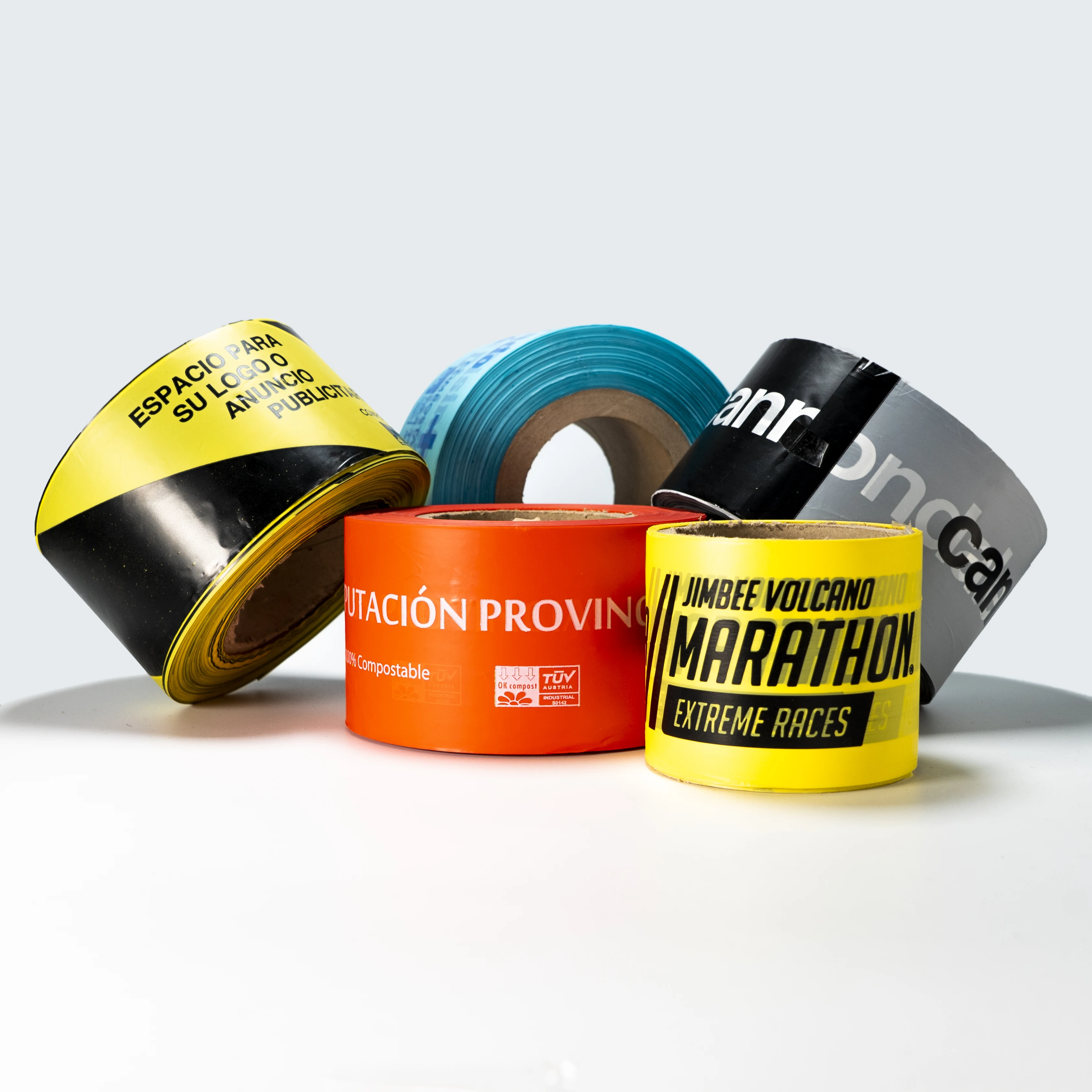 Высококачественная биоразлагаемая неклейкая рулонная лента из органического пла-пластика индивидуальная для