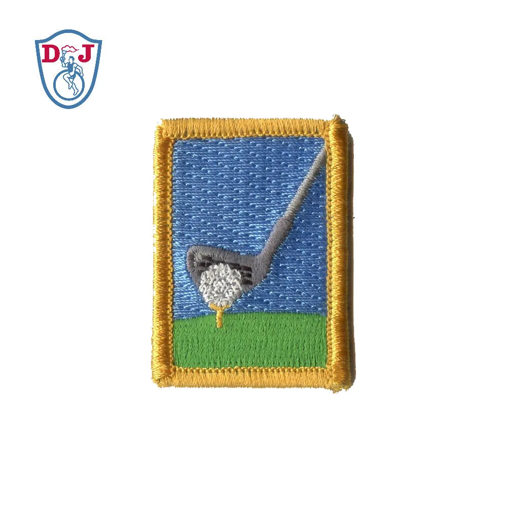 Custom Patches Embroidery Badges Heat Press Emblem Cloth Patch Iron On Custom Logo Embroidered Patches