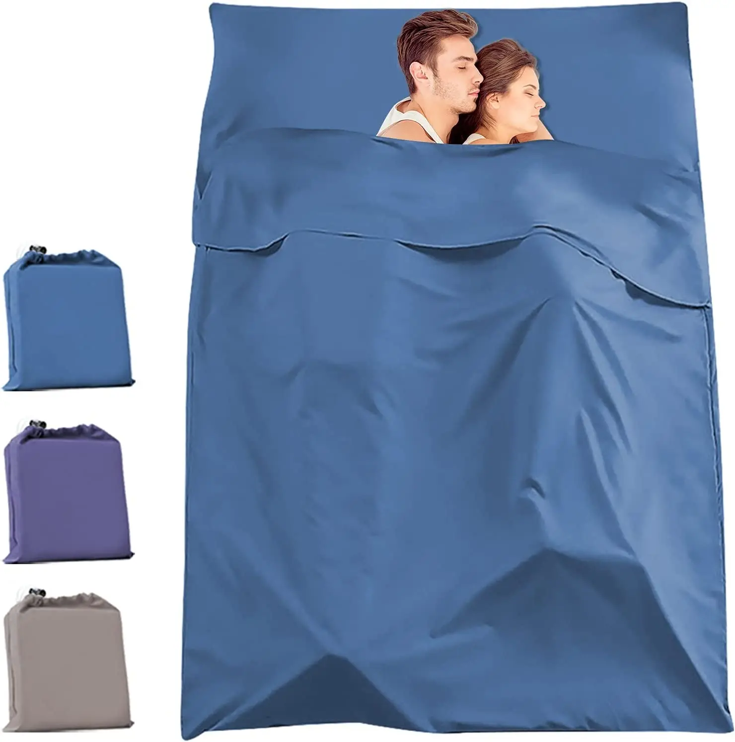 High quality soft sleeping bag liner silk for camping and travel  OEM sleeping bag liner 100% silk made in Vietnam