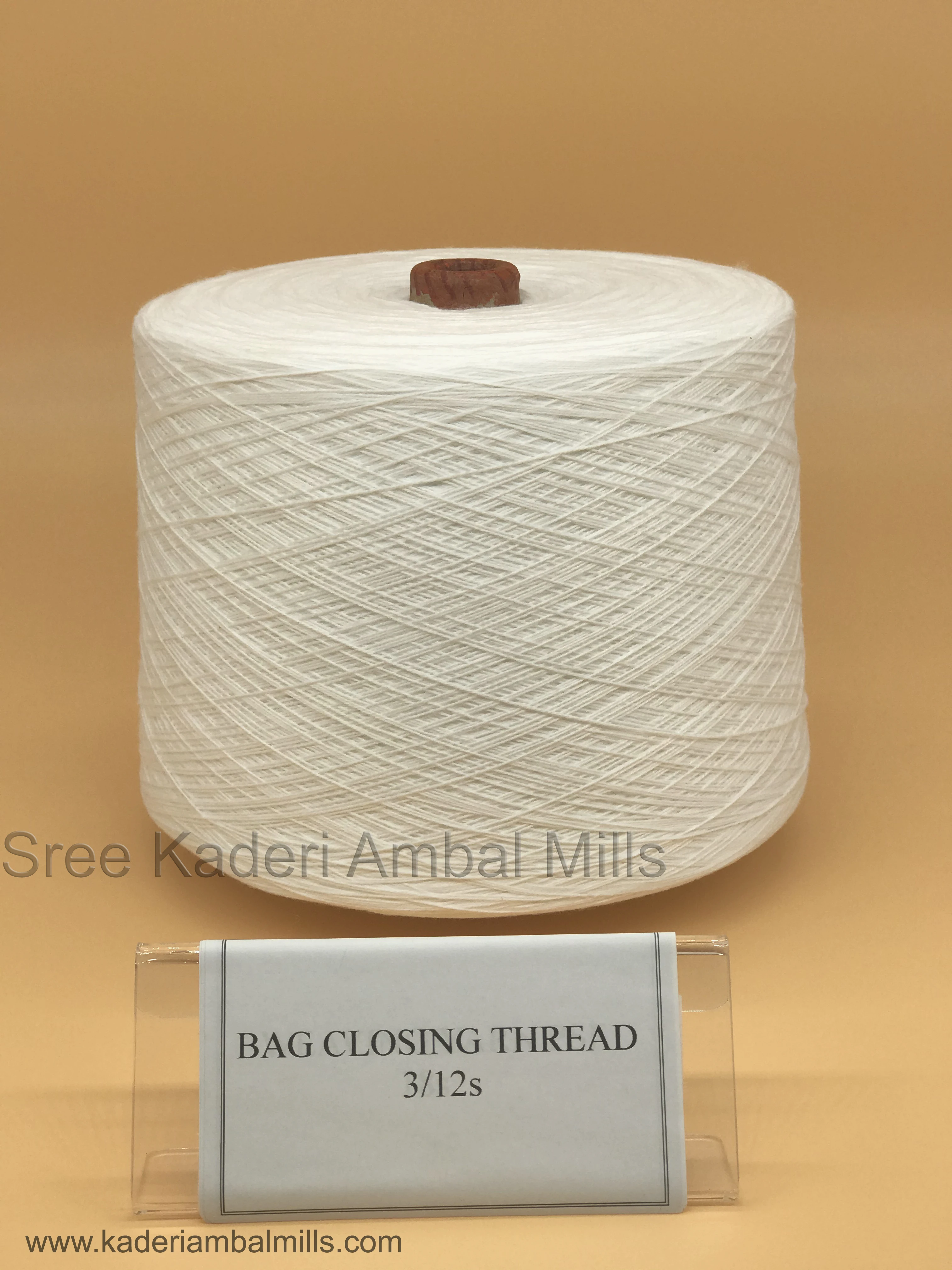 3/12s PSF 100% Polyester Bag Closing Thread for Weaving