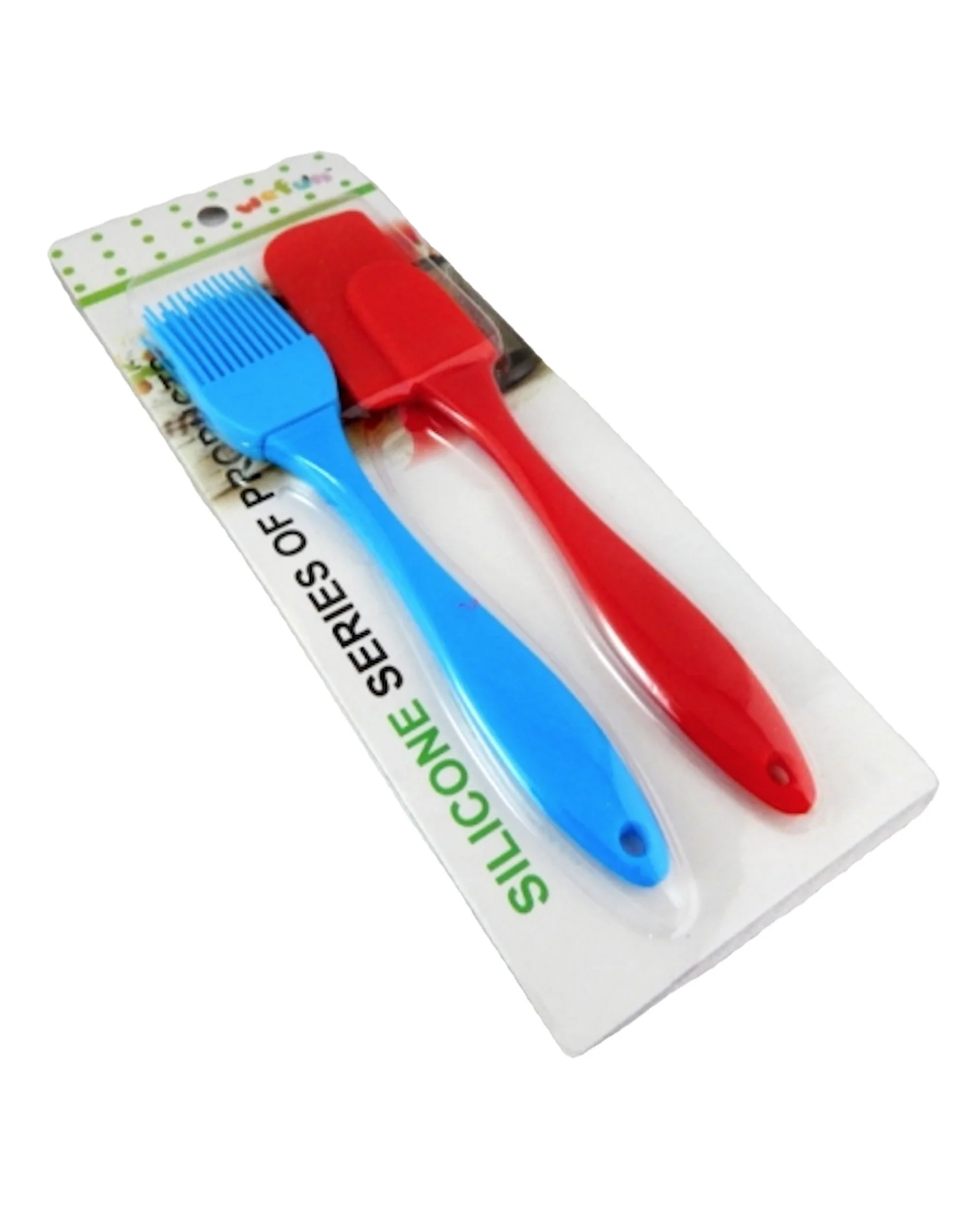 Basting Brush And Scraper Set Yj17-011A# - Silicone