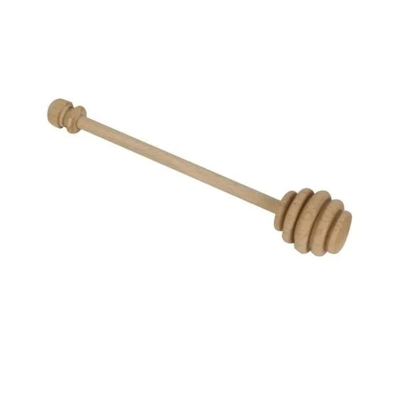 Wholesale Amazon best selling personalized eco friendly mini wooden tableware cutlety wood bee honey stick spoon