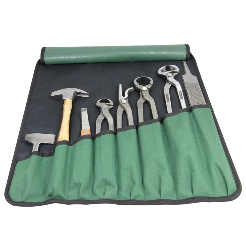 Complete Farrier Tool Kit with Carrying Case Basic Farrier Tool Kits & Hoof Trimming Stainless steel medical grade in low prices