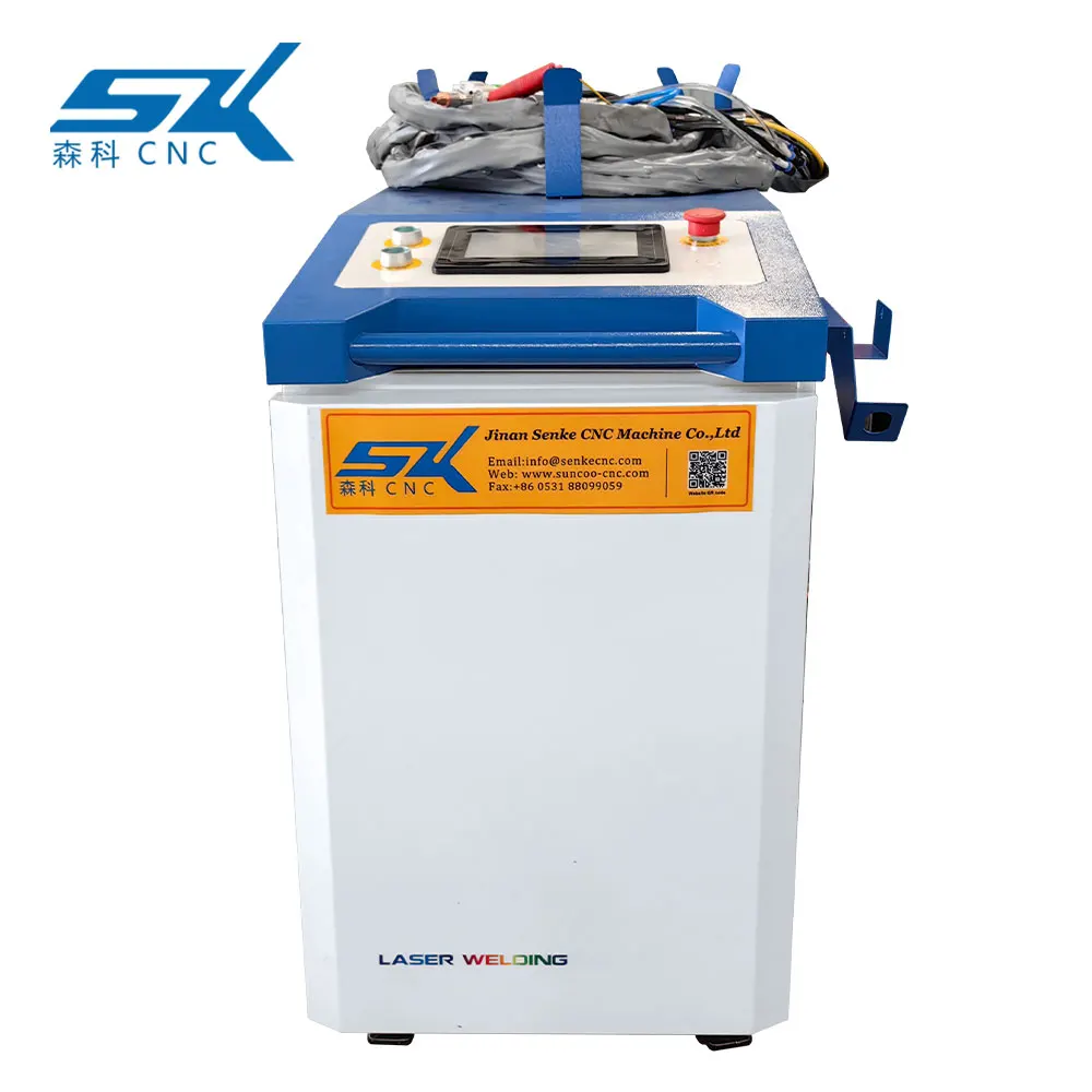 Small Handheld 1500w 2000w 3000w 1-6mm thickness 4 in 1 Fiber laser welding machine for metal gold stainless steel aluminium