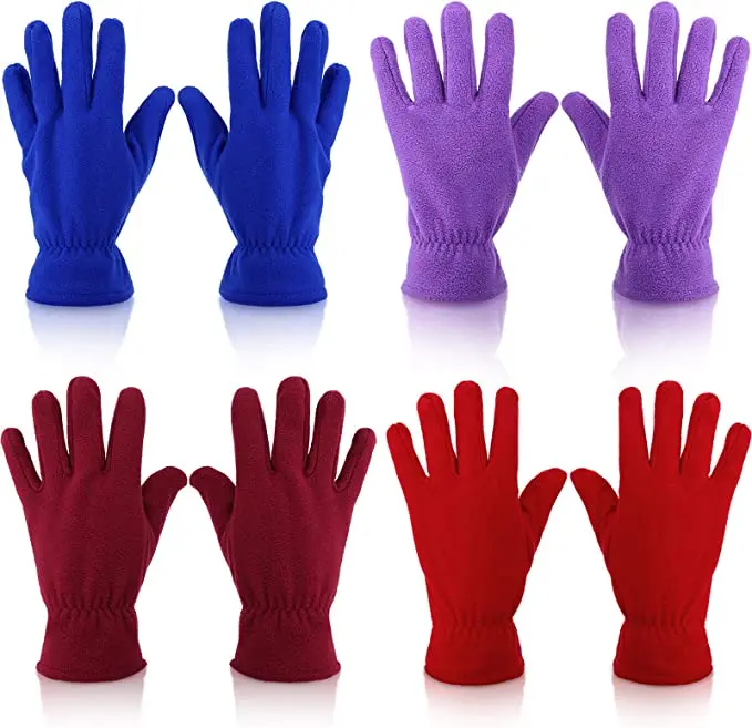 Winter Soft Gloves Warm Mittens Fleece Gloves for Men Women Very cheap gloves