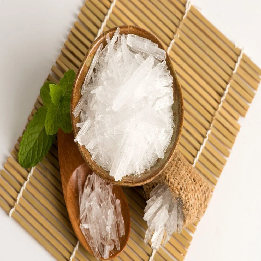 Menthol Small Crystal BP Pure and Natural for Food Cosmetic and Pharma Grade Impeccable Quality at the Best Prices